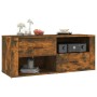 Mueble para TV madera contrachapada roble ahumado 100x35x40 cm en Muebles TV | Comprar online en Foru.es