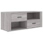 Mueble de TV madera contrachapada gris Sonoma 100x35x40 cm en Muebles TV | Comprar online en Foru.es