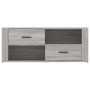Mueble de TV madera contrachapada gris Sonoma 100x35x40 cm en Muebles TV | Comprar online en Foru.es