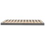 Estructura de cama madera maciza de pino gris 120x190 cm de vidaXL, Camas y somieres - Ref: Foro24-823476, Precio: 131,87 €, ...
