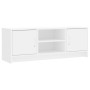 Mueble de TV madera de ingeniería blanco 102x30x37,5 cm en Muebles TV | Comprar online en Foru.es