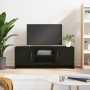 Mueble de TV madera de ingeniería negro 102x30x37,5 cm en Muebles TV | Comprar online en Foru.es
