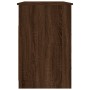 Escritorio con cajones contrachapada marrón roble 102x50x76 cm de vidaXL, Escritorios - Ref: Foro24-823039, Precio: 94,88 €, ...