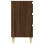 Aparador madera contrachapada marrón roble 60x35x70 cm de vidaXL, Aparadores - Ref: Foro24-823047, Precio: 58,82 €, Descuento: %