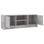 Mueble de TV madera de ingeniería gris hormigón 102x30x37,5 cm en Muebles TV | Comprar online en Foru.es