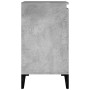 Armario de lavabo madera contrachapada gris hormigón 58x33x60cm de vidaXL, Tocadores de baño - Ref: Foro24-821264, Precio: 53...