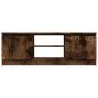 Mueble de TV con puerta roble ahumado 102x30x36 cm de vidaXL, Muebles TV - Ref: Foro24-823355, Precio: 50,41 €, Descuento: %