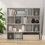 Concrete gray shelving/space divider 105x24x102 cm by vidaXL, Room dividers - Ref: Foro24-823249, Price: 74,69 €, Discount: %