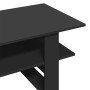 Mesa de centro madera de ingeniería negra 102x55x42 cm en Mesas de centro | Comprar online en Foru.es