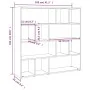 Concrete gray shelving/space divider 105x24x102 cm by vidaXL, Room dividers - Ref: Foro24-823249, Price: 74,69 €, Discount: %