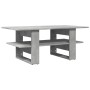 Mesa de centro madera de ingeniería gris hormigón 102x55x42 cm en Mesas de centro | Comprar online en Foru.es