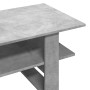 Mesa de centro madera de ingeniería gris hormigón 102x55x42 cm en Mesas de centro | Comprar online en Foru.es