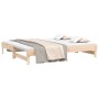Sofá cama extraíble madera maciza de pino 2x(90x200) cm de vidaXL, Camas y somieres - Ref: Foro24-823379, Precio: 132,52 €, D...