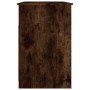 Escritorio con cajones contrachapada roble ahumado 102x50x76 cm de vidaXL, Escritorios - Ref: Foro24-823037, Precio: 85,80 €,...