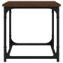 Mesa auxiliar de madera contrachapada marrón roble 40x40x40 cm en Mesas de centro | Comprar online en Foru.es