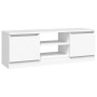 Mueble de TV con puerta blanco 102x30x36 cm en Muebles TV | Comprar online en Foru.es