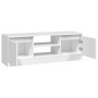 Mueble de TV con puerta blanco 102x30x36 cm en Muebles TV | Comprar online en Foru.es