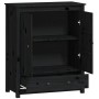Aparador alto de madera maciza de pino negro 83x41,5x100 cm de vidaXL, Aparadores - Ref: Foro24-823518, Precio: 113,47 €, Des...