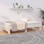Sofá cama extraíble madera maciza de pino blanco 2x(75x190) cm de vidaXL, Camas y somieres - Ref: Foro24-823395, Precio: 173,...