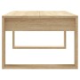 Mesa de centro madera de ingeniería roble Sonoma 102x50x35 cm en Mesas de centro | Comprar online en Foru.es