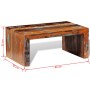 Mesa de centro madera reciclada de vidaXL, Mesas de centro - Ref: Foro24-242121, Precio: 211,33 €, Descuento: %