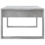 Mesa de centro madera de ingeniería gris hormigón 102x50x35 cm en Mesas de centro | Comprar online en Foru.es