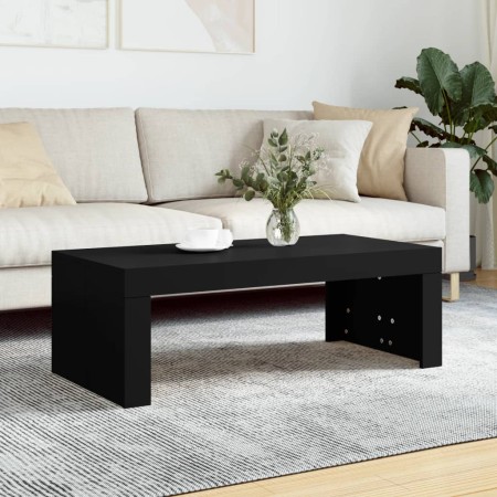 Mesa de centro madera de ingeniería negro 102x50x36 cm en Mesas de centro | Comprar online en Foru.es