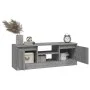 Mueble de TV con puerta gris Sonoma 102x30x36 cm de vidaXL, Muebles TV - Ref: Foro24-823356, Precio: 57,95 €, Descuento: %