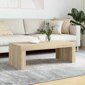 Mesa de centro madera de ingeniería roble Sonoma 102x50x36 cm en Mesas de centro | Comprar online en Foru.es