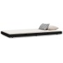 Estructura de cama madera maciza de pino negro 100x200 cm de vidaXL, Camas y somieres - Ref: Foro24-823493, Precio: 106,50 €,...