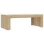 Mesa de centro madera de ingeniería roble Sonoma 102x50x36 cm en Mesas de centro | Comprar online en Foru.es