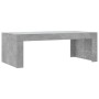 Mesa de centro madera de ingeniería gris hormigón 102x50x36 cm en Mesas de centro | Comprar online en Foru.es