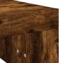 Mesa de centro madera de ingeniería roble ahumado 102x50x36 cm en Mesas de centro | Comprar online en Foru.es