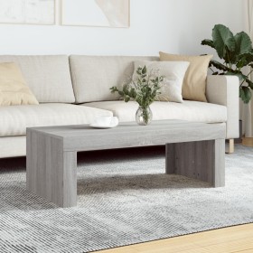 Mesa de centro madera de ingeniería gris Sonoma 102x50x36 cm en Mesas de centro | Comprar online en Foru.es