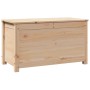 Caja de almacenamiento madera maciza de pino 80x40x45,5 cm en Armarios y almacenamiento | Comprar online en Foru.es