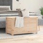Caja de almacenamiento madera maciza de pino 80x40x45,5 cm en Armarios y almacenamiento | Comprar online en Foru.es
