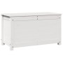 Caja de almacenaje madera maciza de pino blanco 80x40x45,5 cm en Armarios y almacenamiento | Comprar online en Foru.es