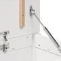 Caja de almacenaje madera maciza de pino blanco 80x40x45,5 cm en Armarios y almacenamiento | Comprar online en Foru.es