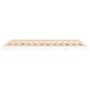 Estructura de cama madera maciza de pino blanco 135x190 cm de vidaXL, Camas y somieres - Ref: Foro24-823470, Precio: 95,00 €,...