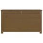 Caja de almacenaje madera maciza pino marrón miel 80x40x45,5 cm en Armarios y almacenamiento | Comprar online en Foru.es