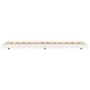 Estructura de cama madera maciza de pino blanco 75x190 cm de vidaXL, Camas y somieres - Ref: Foro24-823510, Precio: 74,19 €, ...