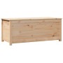 Caja de almacenamiento madera maciza de pino 110x50x45,5 cm en Armarios y almacenamiento | Comprar online en Foru.es