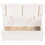 Caja de almacenaje madera maciza de pino blanco 110x50x45,5 cm en Armarios y almacenamiento | Comprar online en Foru.es