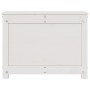 Caja de almacenaje madera maciza de pino blanco 60x32x45,5 cm en Armarios y almacenamiento | Comprar online en Foru.es