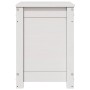 Caja de almacenaje madera maciza de pino blanco 60x32x45,5 cm en Armarios y almacenamiento | Comprar online en Foru.es