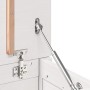 Caja de almacenaje madera maciza de pino blanco 60x32x45,5 cm en Armarios y almacenamiento | Comprar online en Foru.es