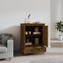 Aparador alto madera maciza de pino marrón miel 83x41,5x100 cm de vidaXL, Aparadores - Ref: Foro24-823517, Precio: 163,33 €, ...