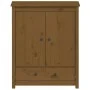 Aparador alto madera maciza de pino marrón miel 83x41,5x100 cm de vidaXL, Aparadores - Ref: Foro24-823517, Precio: 161,26 €, ...