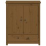 Aparador alto madera maciza de pino marrón miel 83x41,5x100 cm de vidaXL, Aparadores - Ref: Foro24-823517, Precio: 163,33 €, ...
