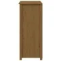 Aparador alto madera maciza de pino marrón miel 83x41,5x100 cm de vidaXL, Aparadores - Ref: Foro24-823517, Precio: 161,26 €, ...